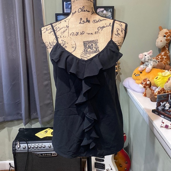 Black Flowing Top - Picture 1 of 3